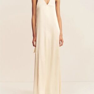 Shona Joy La Lune Scarf Panelled Maxi Dress